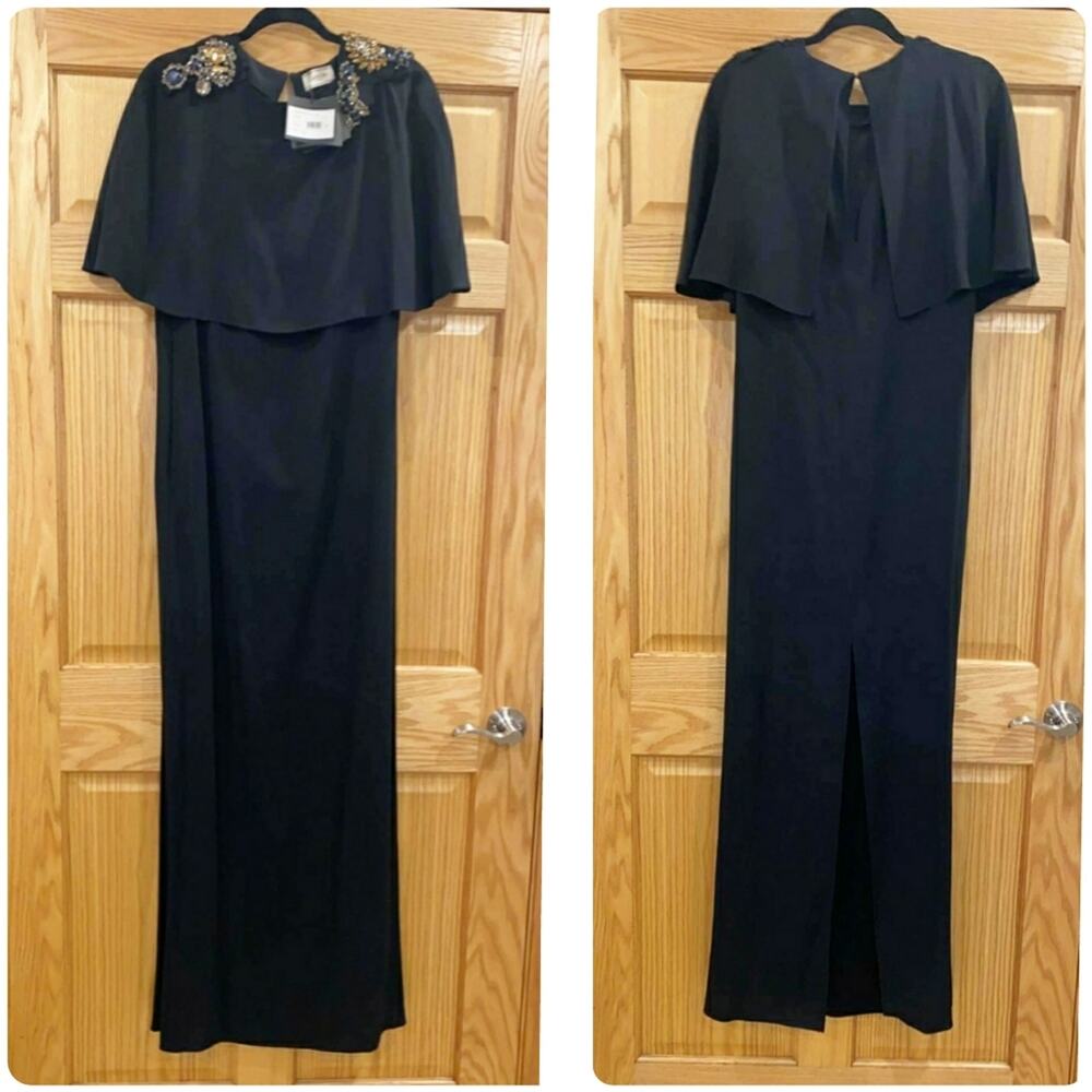 - Lanvin Long Black  Dress - Picture 2 of 12